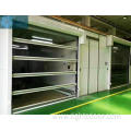 Transparent plastic roller shutter door